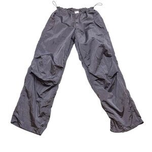 Ladies iets Frans brand‎ light purple Parachute Style Nylon Pants Size XXS
